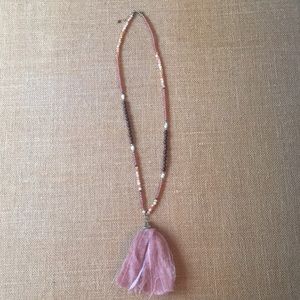 Tassel necklace
